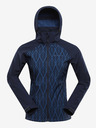 ALPINE PRO Modrá dámska softshellová bunda s membránou Alpine Pro Hoora