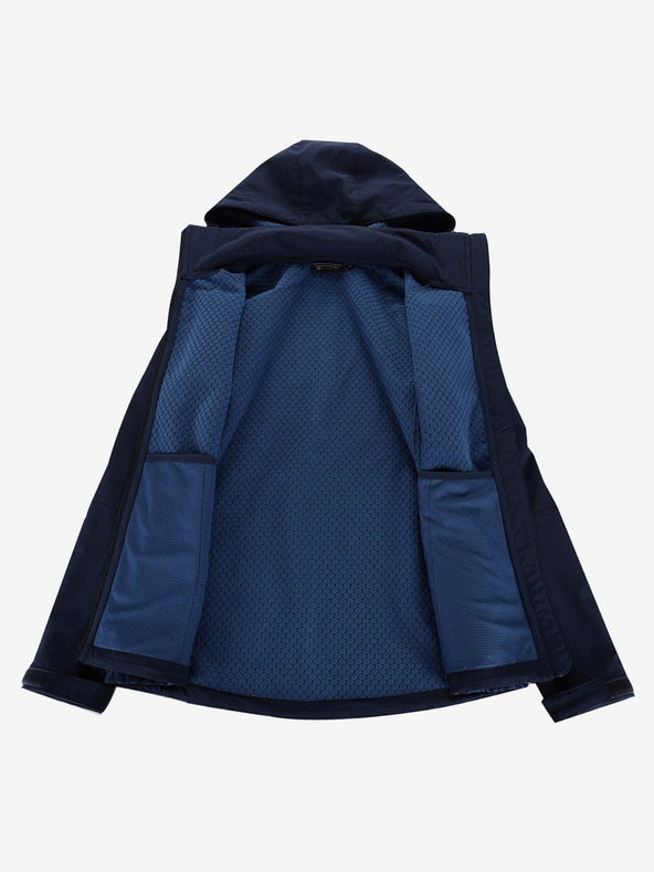 ALPINE PRO Modrá dámska softshellová bunda s membránou Alpine Pro Hoora