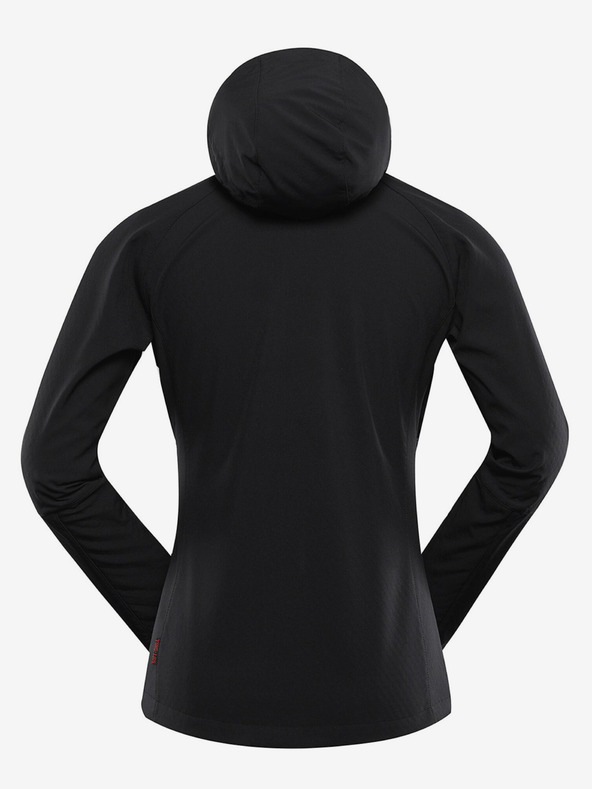 ALPINE PRO Čierna dámska softshellová bunda s membránou Alpine Pro Hoora