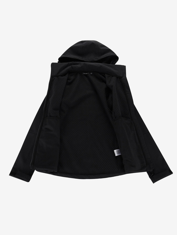 ALPINE PRO Čierna dámska softshellová bunda s membránou Alpine Pro Hoora