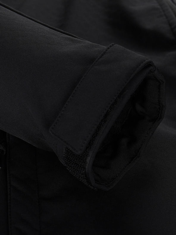 ALPINE PRO Čierna dámska softshellová bunda s membránou Alpine Pro Hoora