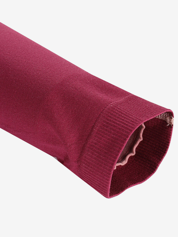 ALPINE PRO Tmavo ružové dámske funkčné prádlo - nohavice Alpine Pro Lessa