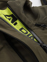 ALPINE PRO Tmavozelená dámska softshellová bunda s membránou Alpine Pro Jerda