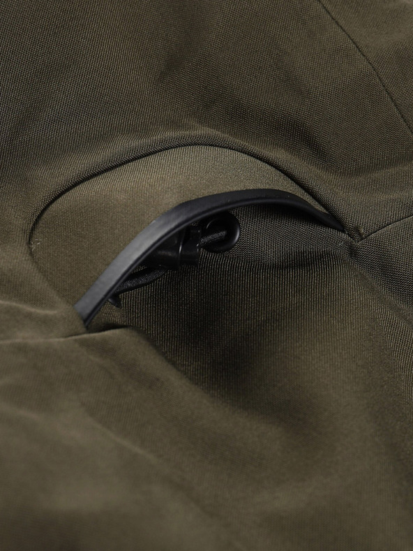 ALPINE PRO Tmavozelená dámska softshellová bunda s membránou Alpine Pro Jerda