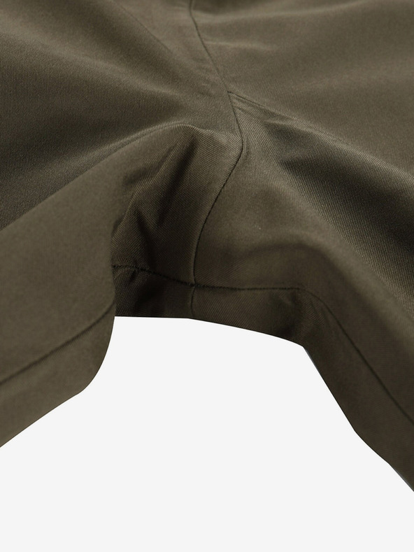 ALPINE PRO Tmavozelená dámska softshellová bunda s membránou Alpine Pro Jerda