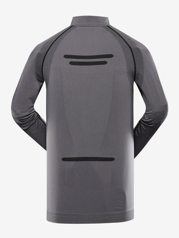 ALPINE PRO Sivé pánske funkčné prádlo - tričko Alpine Pro Seam