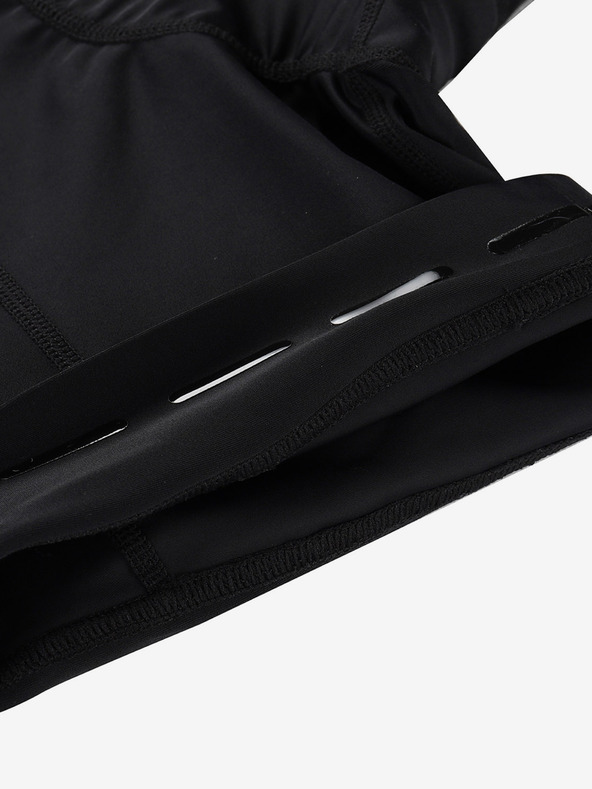 ALPINE PRO Pánske cyklistické šortky ALPINE PRO ARS čierne