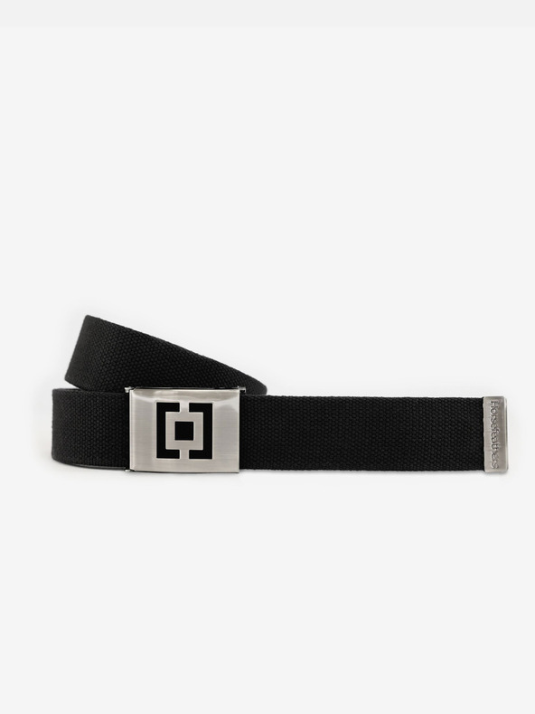 Horsefeathers Idol Plain Belt - čierny HORSEFEATHERS