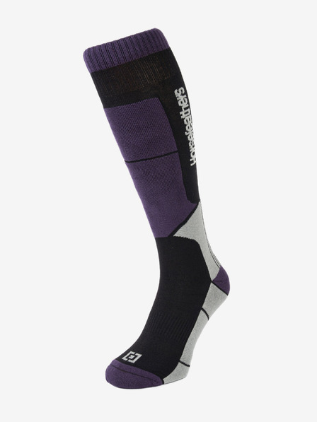 Horsefeathers Ponožky na snowboard Totia Thermolite - grape veľkosť 5 - 7 HORSEFEATHERS