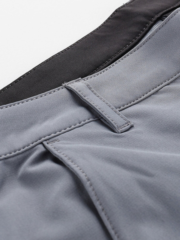 ALPINE PRO Pánske softshellové kraťasy ALPINE PRO BAK smoked pearl