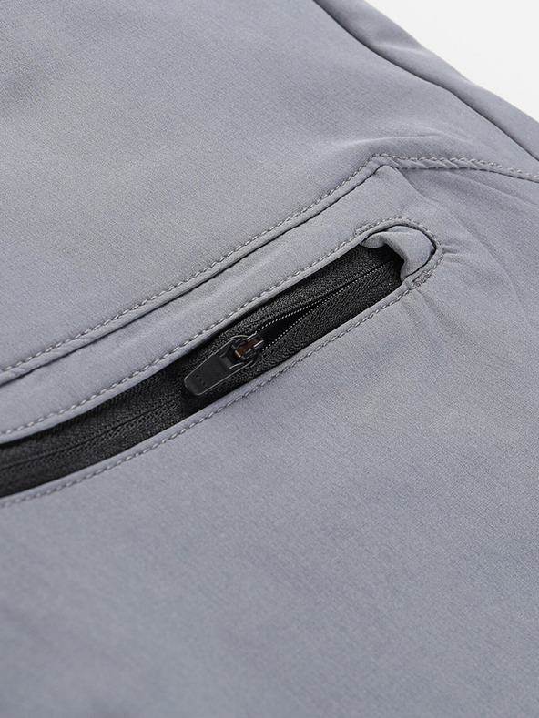 ALPINE PRO Pánske softshellové kraťasy ALPINE PRO BAK smoked pearl