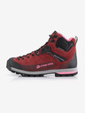 ALPINE PRO Outdoorová obuv s membránou ptx ALPINE PRO NEVISE granátové jablko