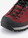 ALPINE PRO Outdoorová obuv s membránou ptx ALPINE PRO NEVISE granátové jablko