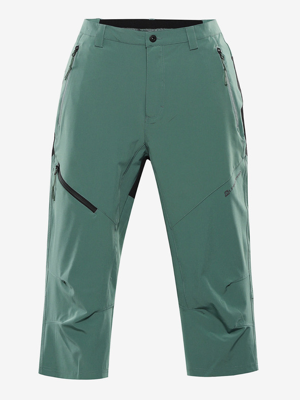 ALPINE PRO Pánske softshellové capri ALPINE PRO WEDER myrtle