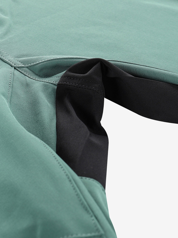 ALPINE PRO Pánske softshellové capri ALPINE PRO WEDER myrtle