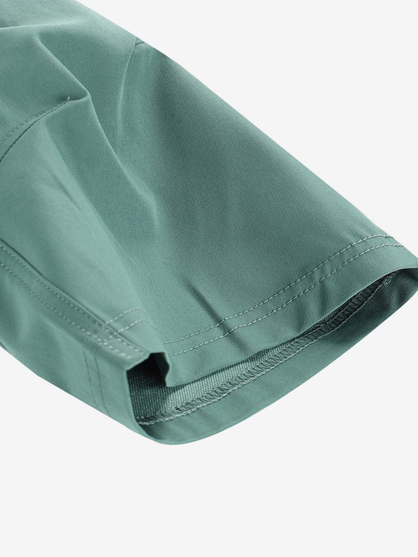 ALPINE PRO Pánske softshellové capri ALPINE PRO WEDER myrtle