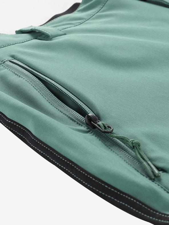 ALPINE PRO Pánske softshellové capri ALPINE PRO WEDER myrtle