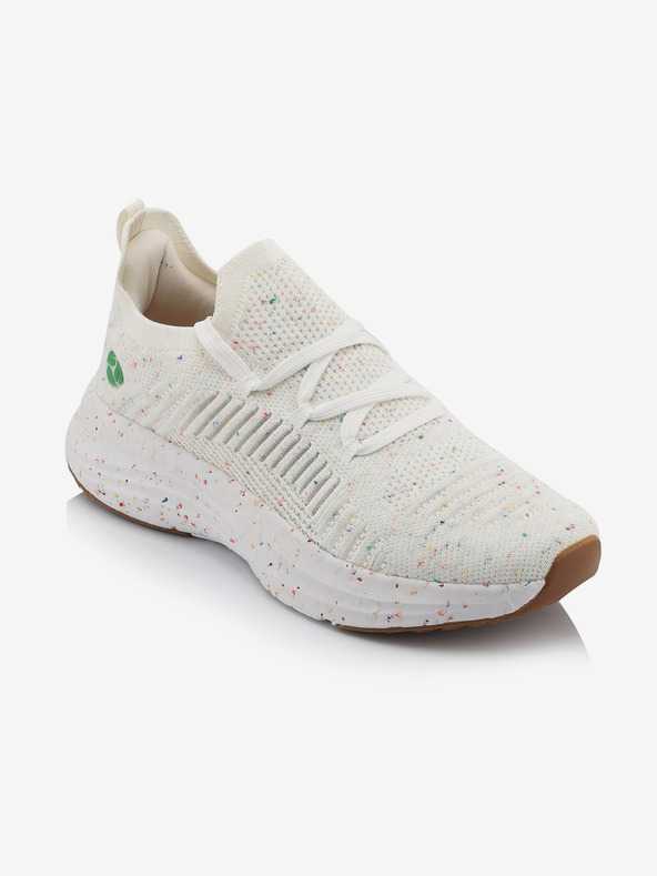 ALPINE PRO Unisex mestská obuv ALPINE PRO HUNE biela