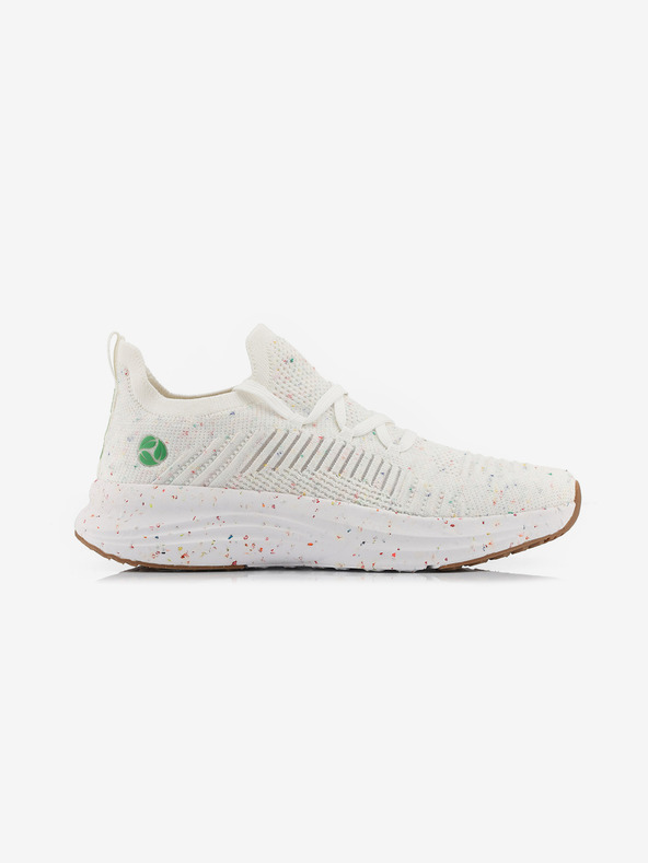 ALPINE PRO Unisex mestská obuv ALPINE PRO HUNE biela