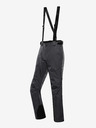 ALPINE PRO Pánske lyžiarske nohavice s membránou ptx ALPINE PRO OSAG black variant pa