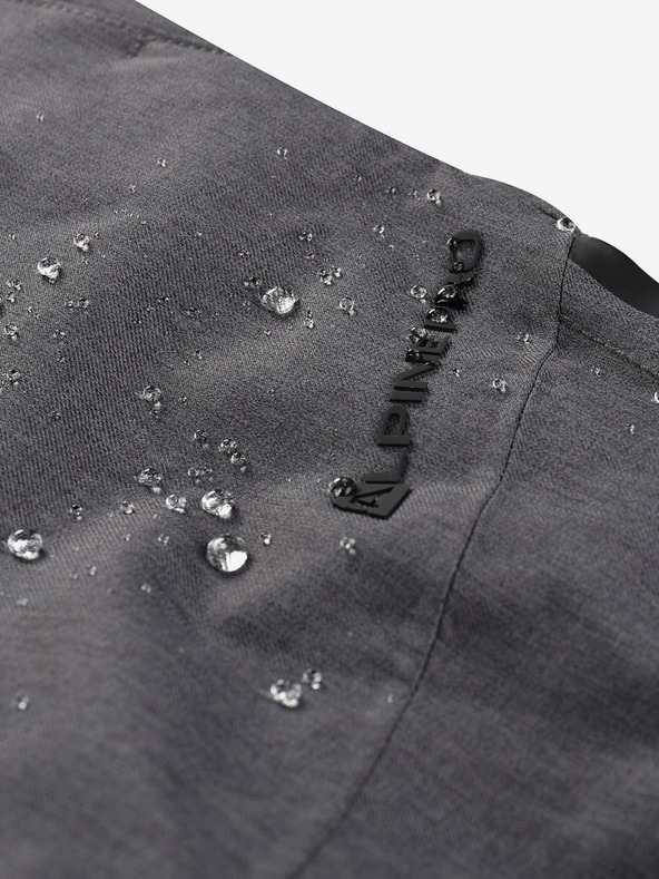 ALPINE PRO Pánske lyžiarske nohavice s membránou ptx ALPINE PRO OSAG black variant pa