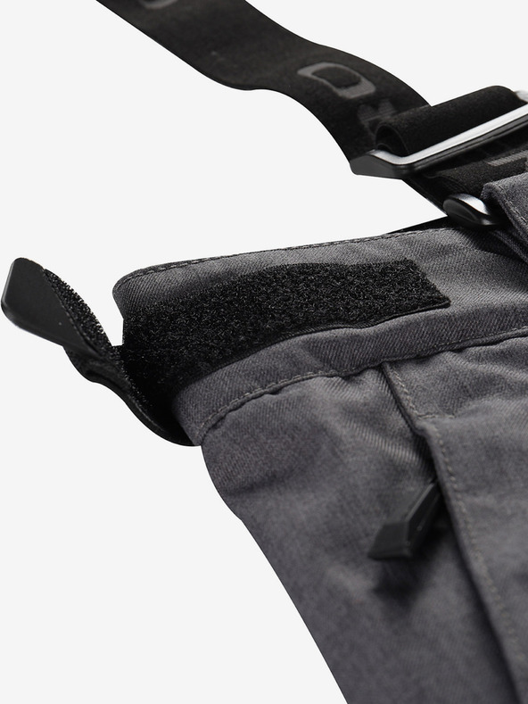 ALPINE PRO Pánske lyžiarske nohavice s membránou ptx ALPINE PRO OSAG black variant pa