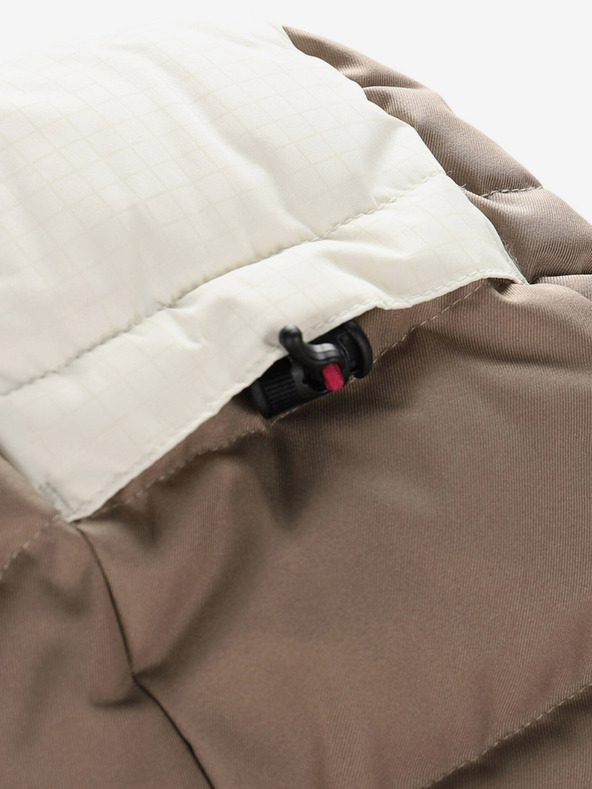 ALPINE PRO Dámska páperová lyžiarska bunda s membránou ptx ALPINE PRO FERERA creme