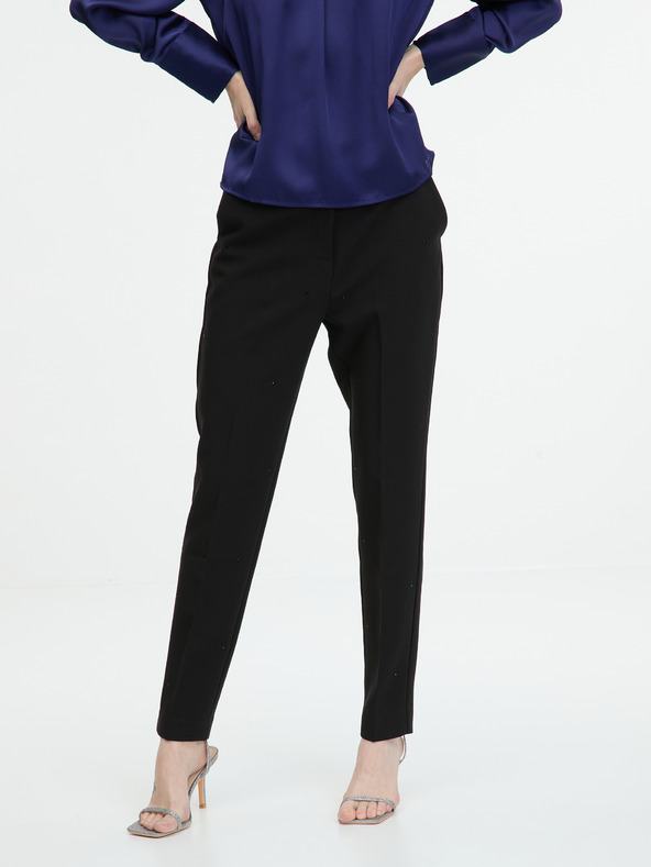 Orsay Čierne dámske nohavice ORSAY