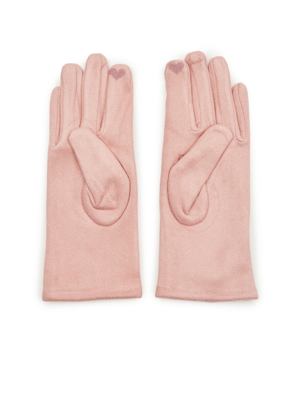 Orsay Ružové dámske rukavice ORSAY