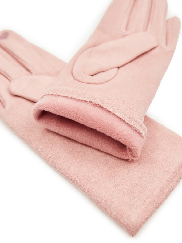 Orsay Ružové dámske rukavice ORSAY