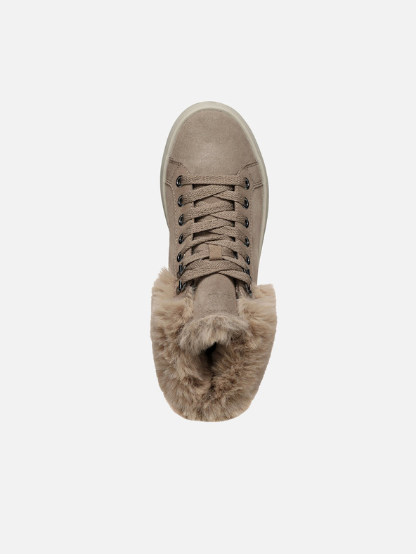 Geox Béžové dámske tenisky Geox Spherica Ec4.1