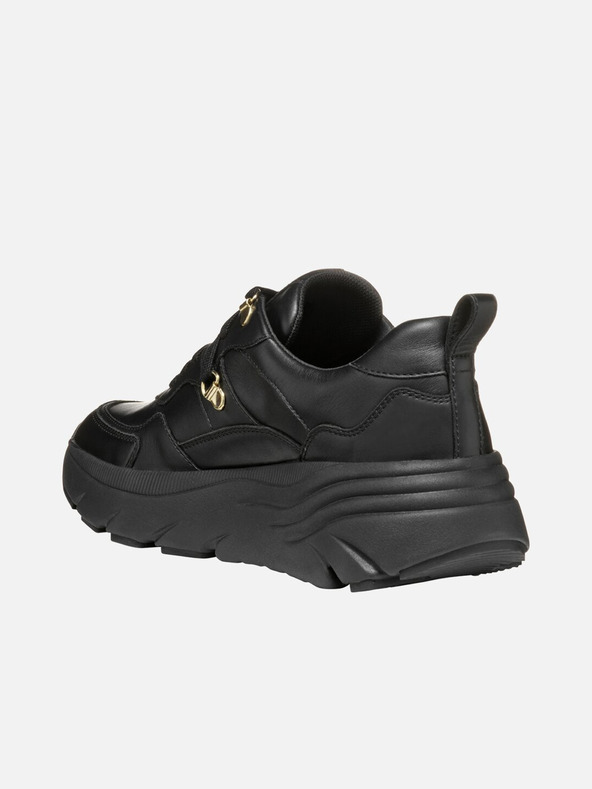 Geox Čierne dámske tenisky Geox Diamanta