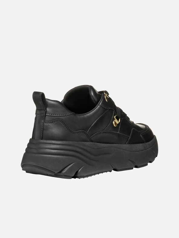 Geox Čierne dámske tenisky Geox Diamanta