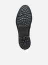 Geox Tmavohnedé dámske mokasíny Geox Walk Pleasure