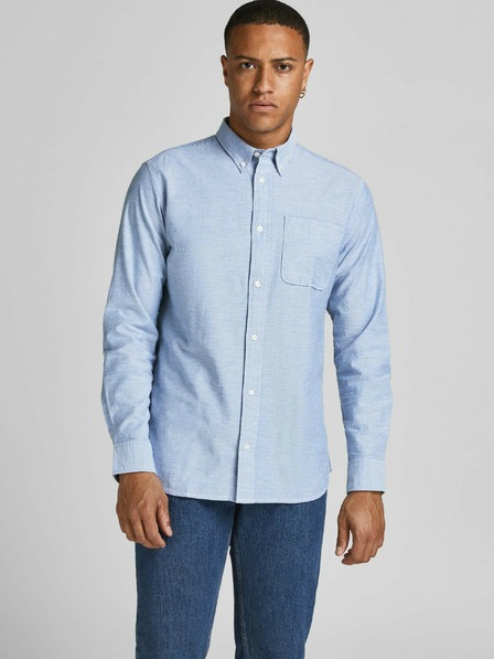 Jack & Jones Modrá košeľa Jack & Jones Blubrook
