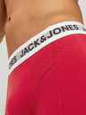 Jack & Jones Súprava troch pánskych boxeriek v modrej, zelenej a červenej farbe Jack & Jones Rikki
