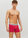 Jack & Jones Súprava troch pánskych boxeriek v modrej, zelenej a červenej farbe Jack & Jones Rikki