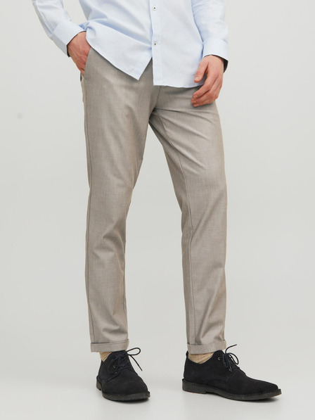 Jack & Jones Jack & Jones Marco Béžové pánske nohavice chino