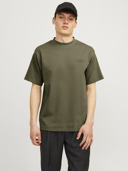 Jack & Jones Pánska košeľa Jack & Jones Khaki