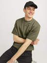 Jack & Jones Pánska košeľa Jack & Jones Khaki