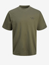 Jack & Jones Pánska košeľa Jack & Jones Khaki