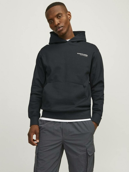 Jack & Jones Čierna pánska mikina Jack & Jones