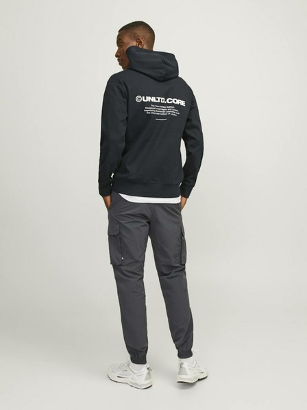 Jack & Jones Čierna pánska mikina Jack & Jones