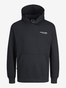 Jack & Jones Čierna pánska mikina Jack & Jones