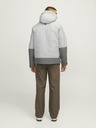 Jack & Jones Šedá pánska ľahká bunda Jack & Jones Aiden