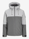 Jack & Jones Šedá pánska ľahká bunda Jack & Jones Aiden