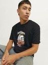 Jack & Jones Čierna pánska košeľa Jack & Jones Seven