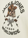 Jack & Jones Jack & Jones Seven Cream Pánske tričko