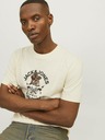 Jack & Jones Jack & Jones Seven Cream Pánske tričko