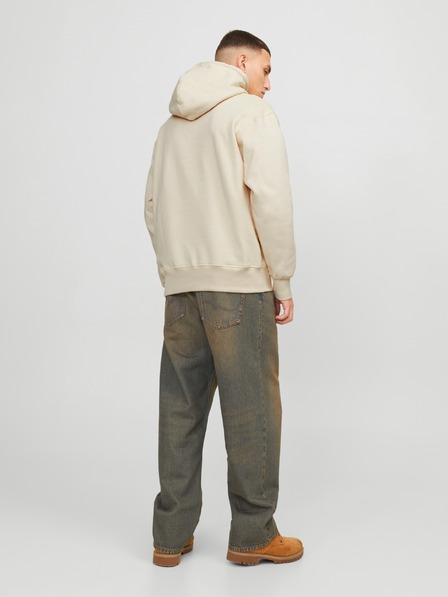 Jack & Jones Jack & Jones Frederiks pánska mikina béžová